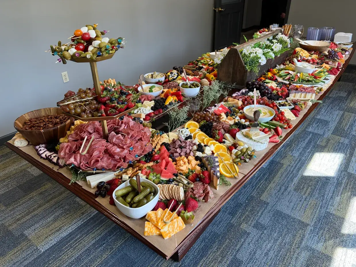 Grazing Table for wedding cocktail hour