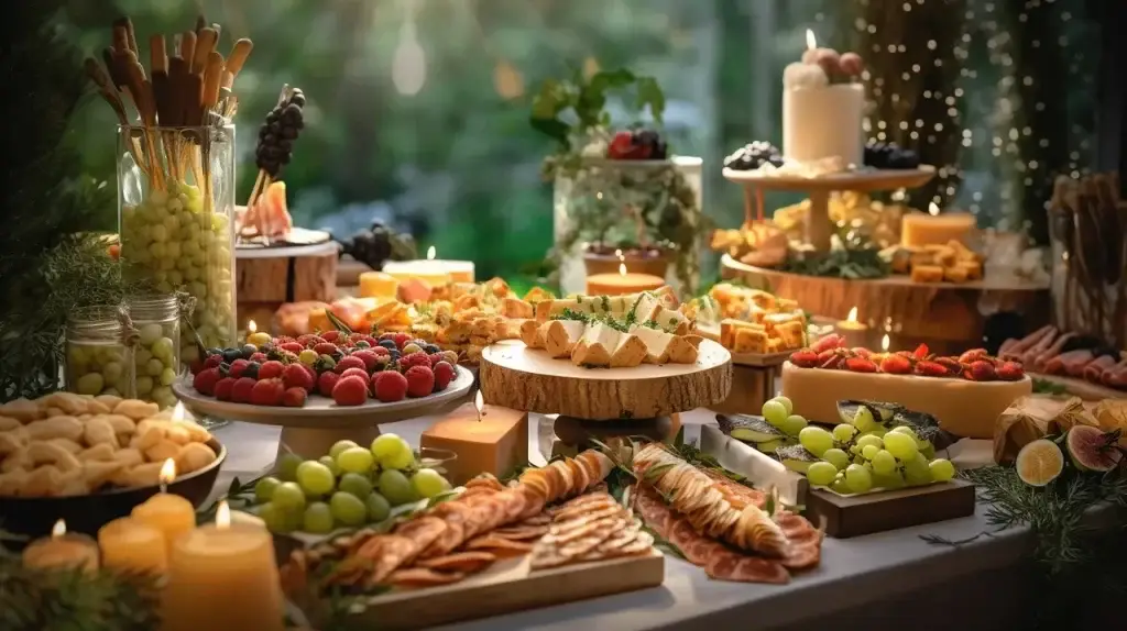 Hors d'oeuvres Wedding Catering