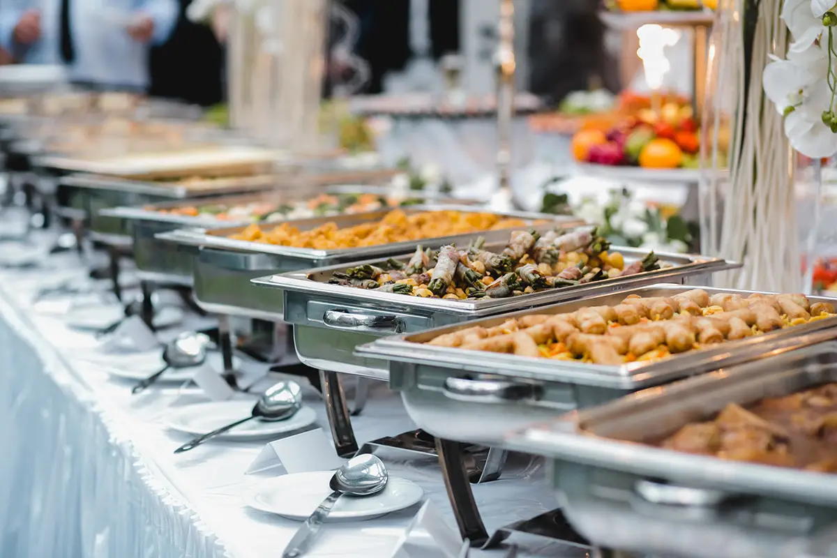 Buffet Style to keep Catering costs for a wedding down